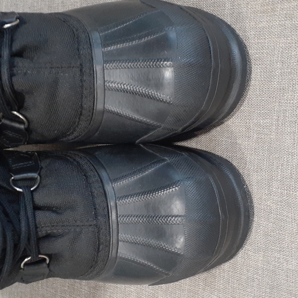 Sorel Kaufman woman's black snow boots size 7 - Picture 14 of 16